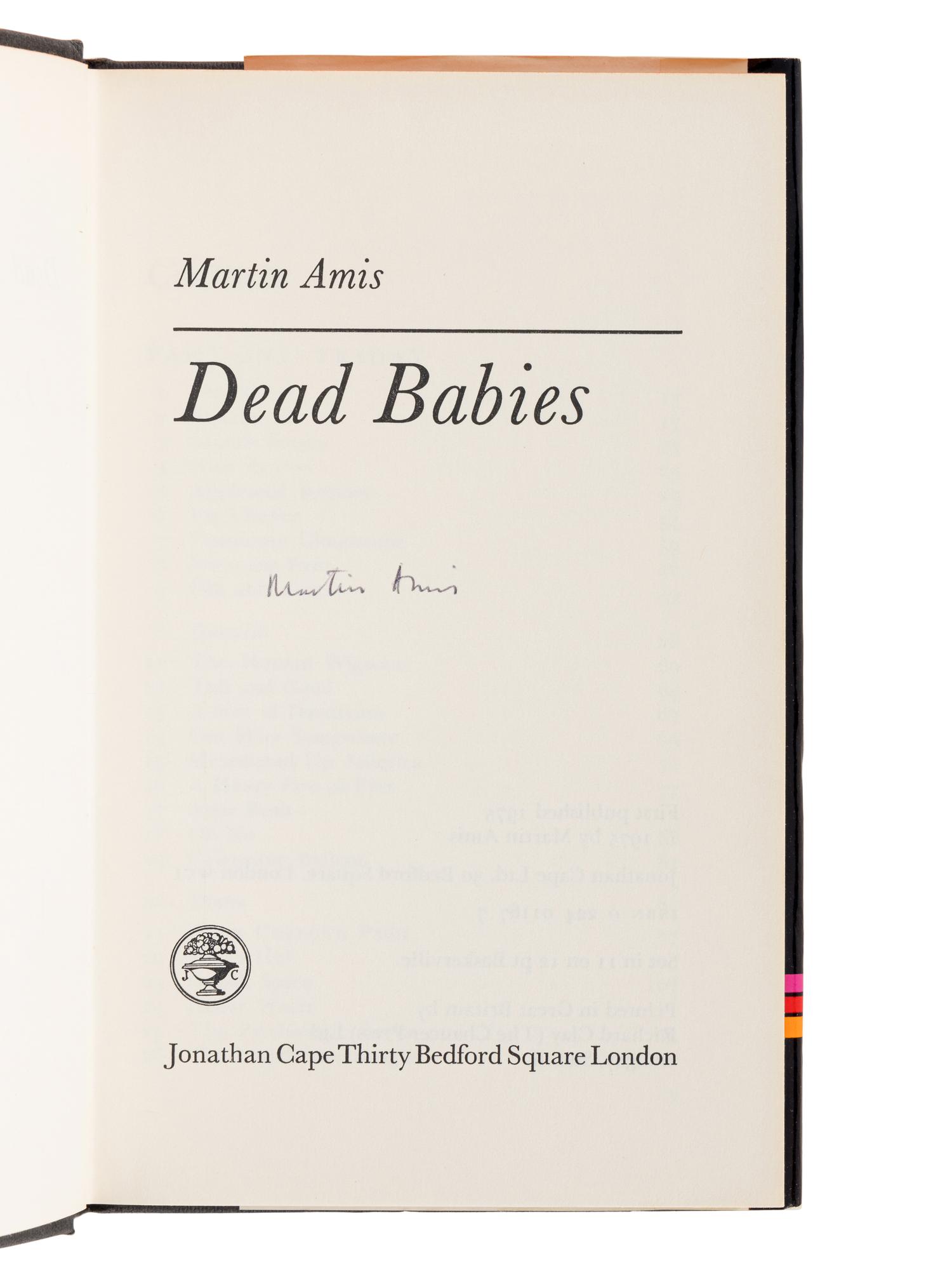 AMIS, Martin (1949-2023). A group of 11 works by Amis, MANY SIGNED, comprising: