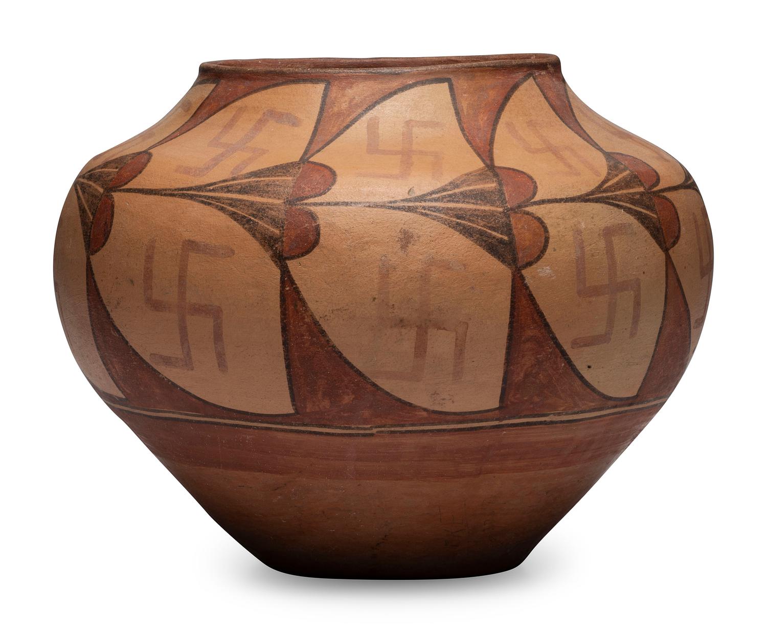 Zia Polychrome Pottery Olla
