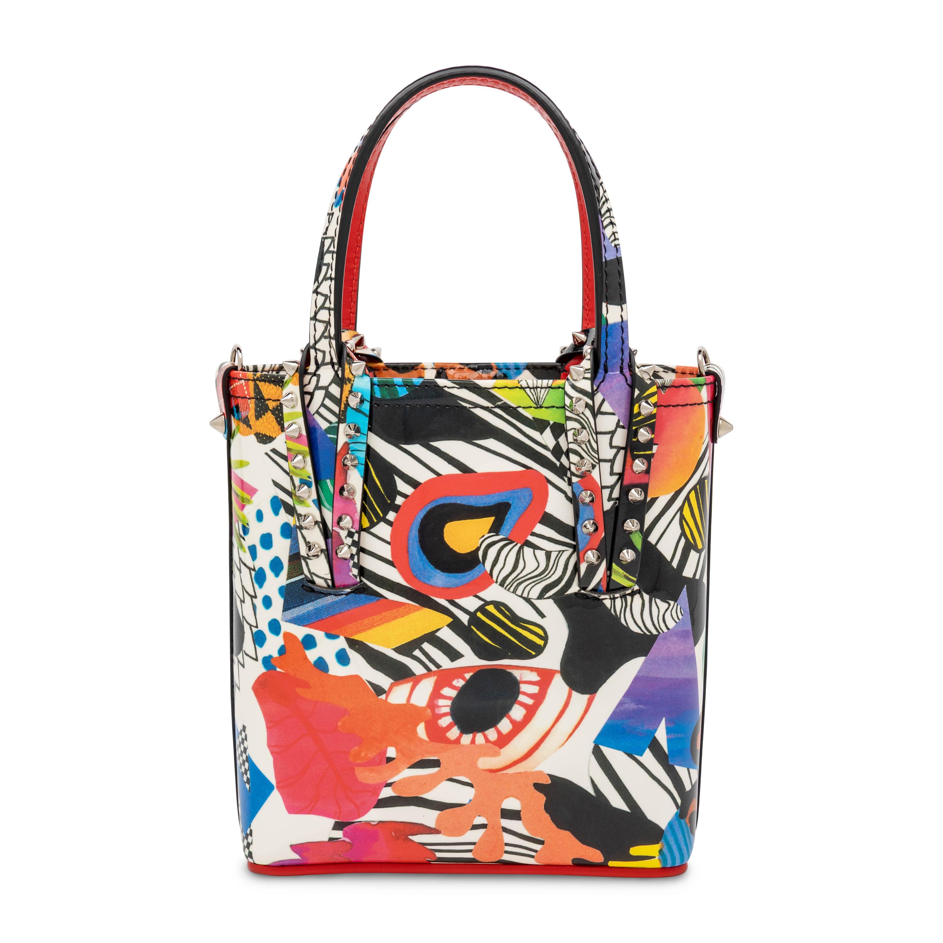 Christian Louboutin, Cabata Mini Tote in Printed Patent Leather