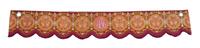 A Needlework Valence Height 13 1/2 inches, 183 inches around. — 20TH CENTURY