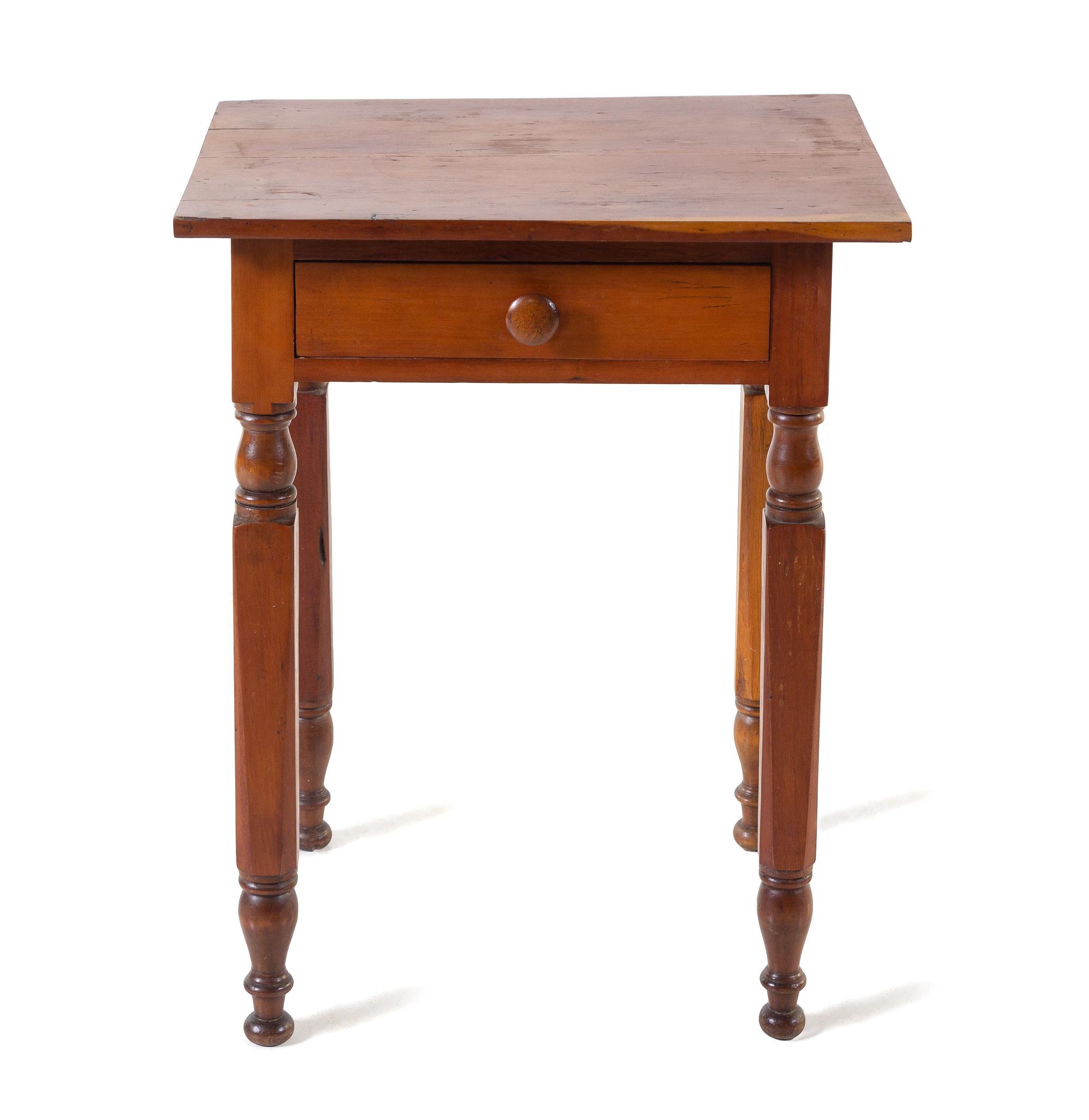 An American Maple Side Table