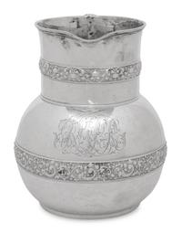 A Tiffany and Co. Silver Water Pitcher