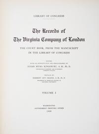 Kingsbury, Susan Myra. The Records of the Virginia Company of London. Washington, 1906.