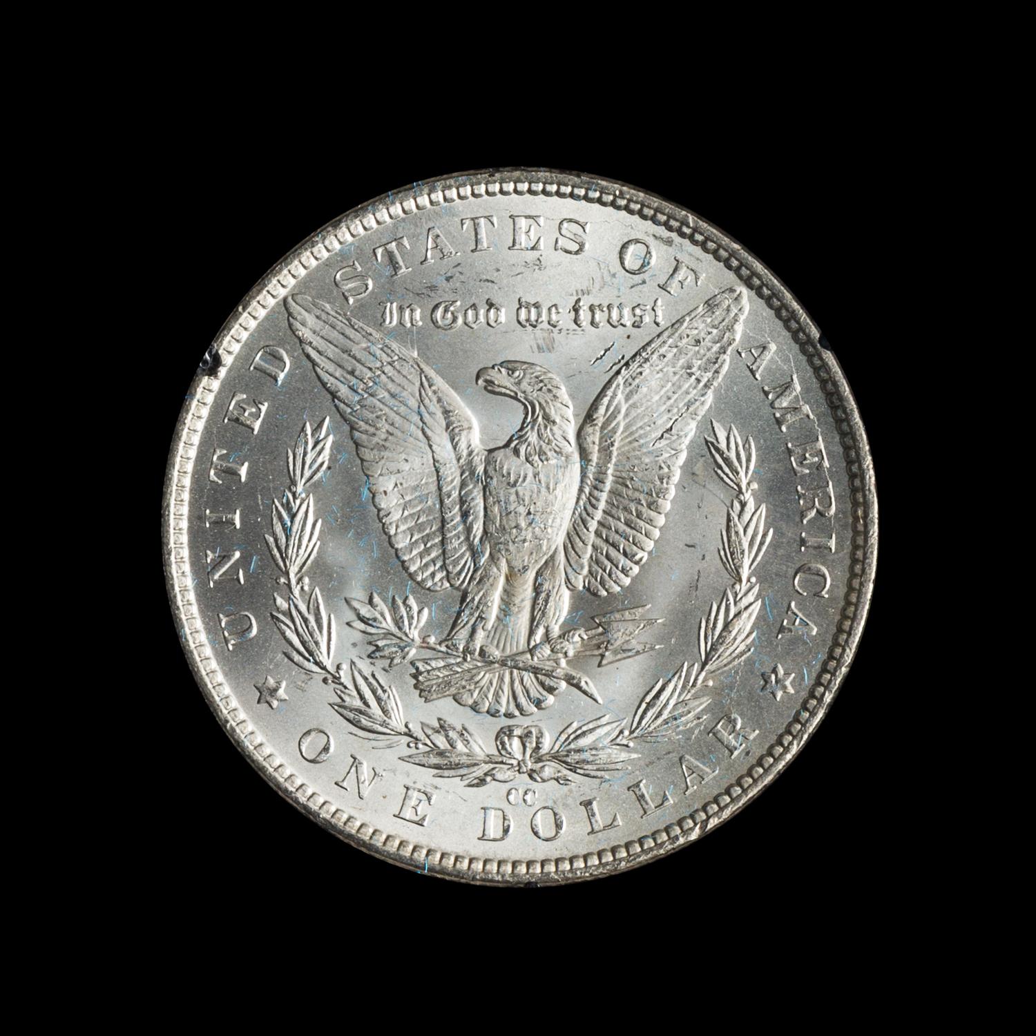 A United States 1882-CC GSA: Morgan Silver Dollar Coin
