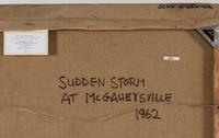 Sudden Storm at McGaheysville (Triptych) , 1962