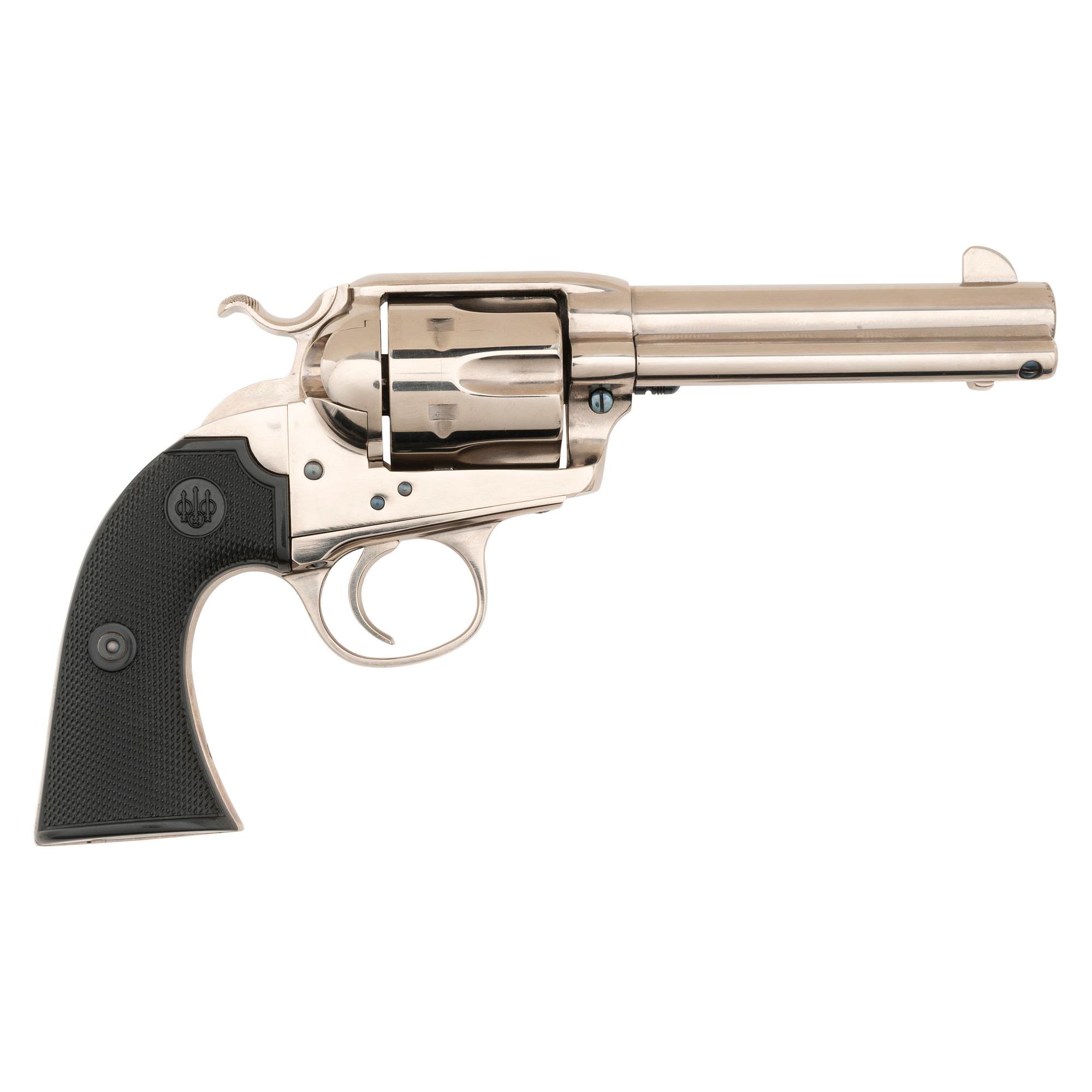 *Uberti-made Beretta Stampede 4.75" Replica Colt Bisley Revolver in .45 Colt