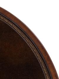 A George I Oak Demilune Game Table