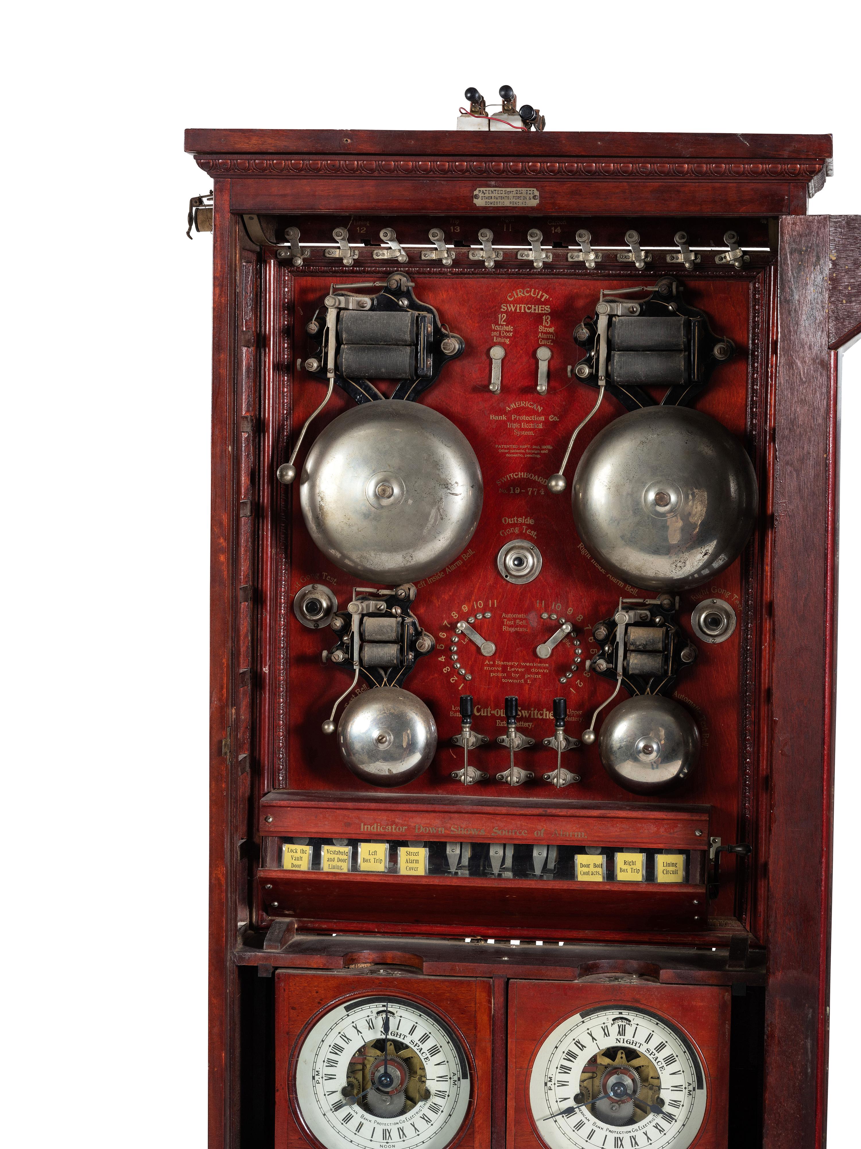 An American Bank Protection Co. Alarm System