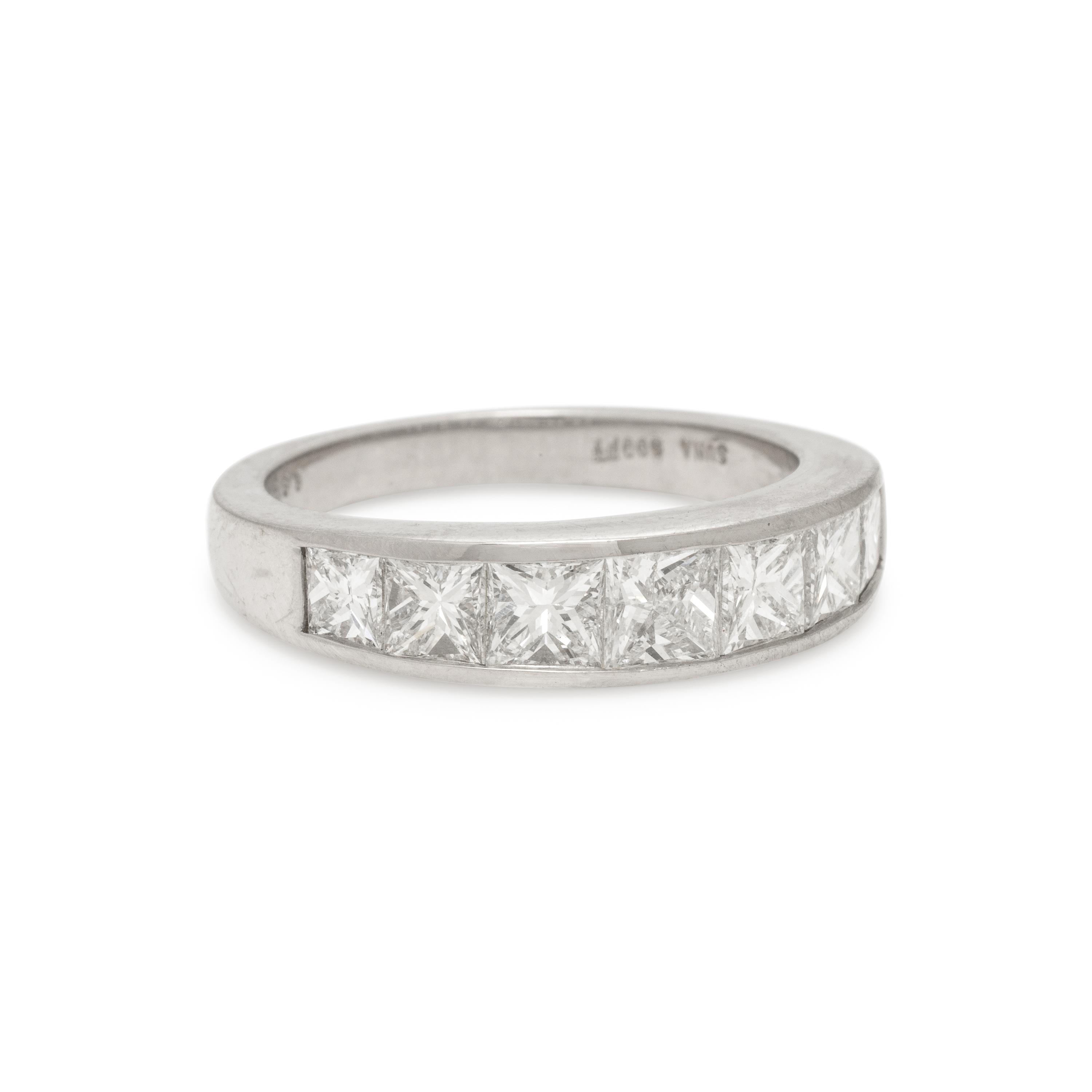 Suna Brothers, Platinum and Diamond Band Ring