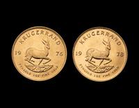 [SOUTH AFRICA] Two Krugerrand Gold Coins