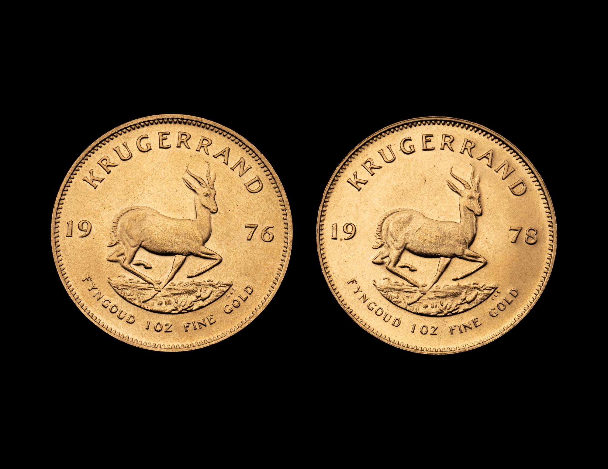 [SOUTH AFRICA] Two Krugerrand Gold Coins