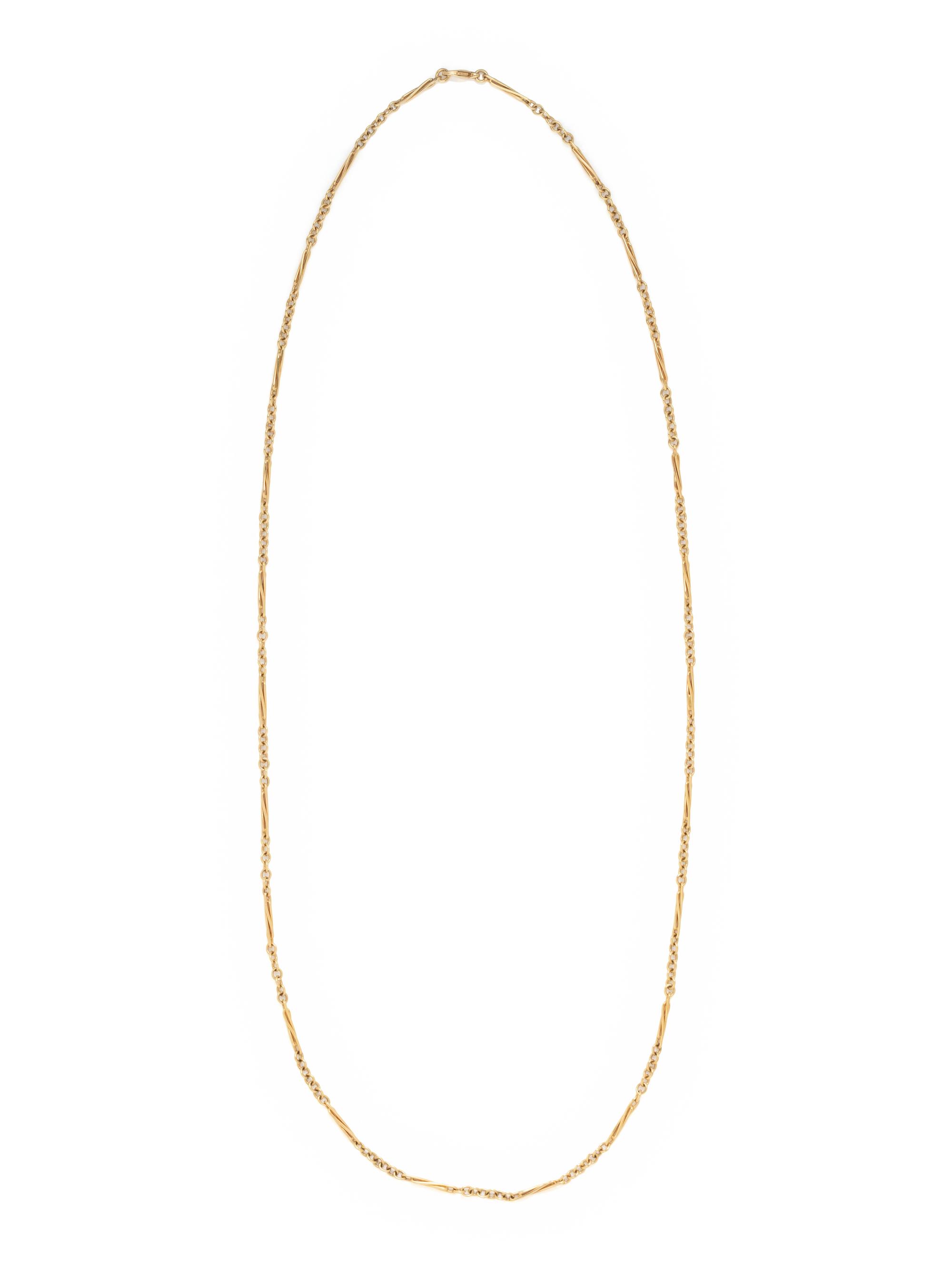 YELLOW GOLD NECKLACE