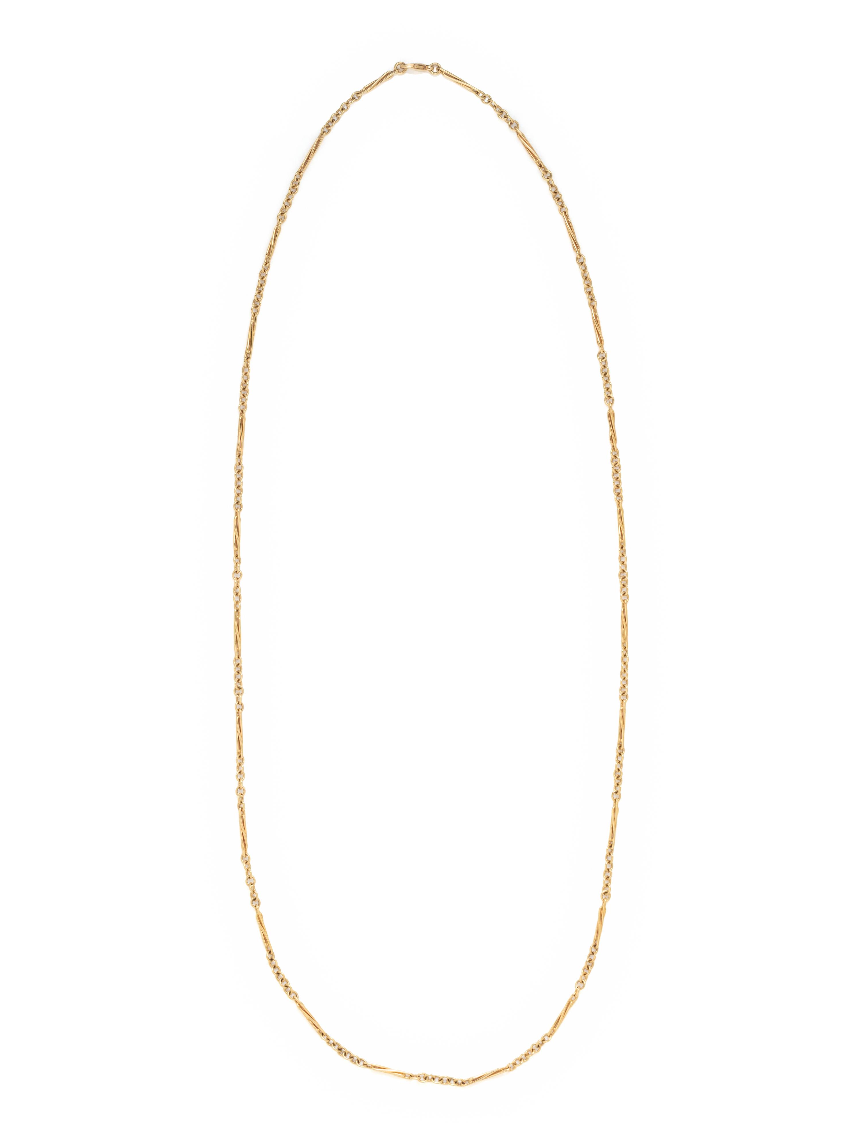 YELLOW GOLD NECKLACE