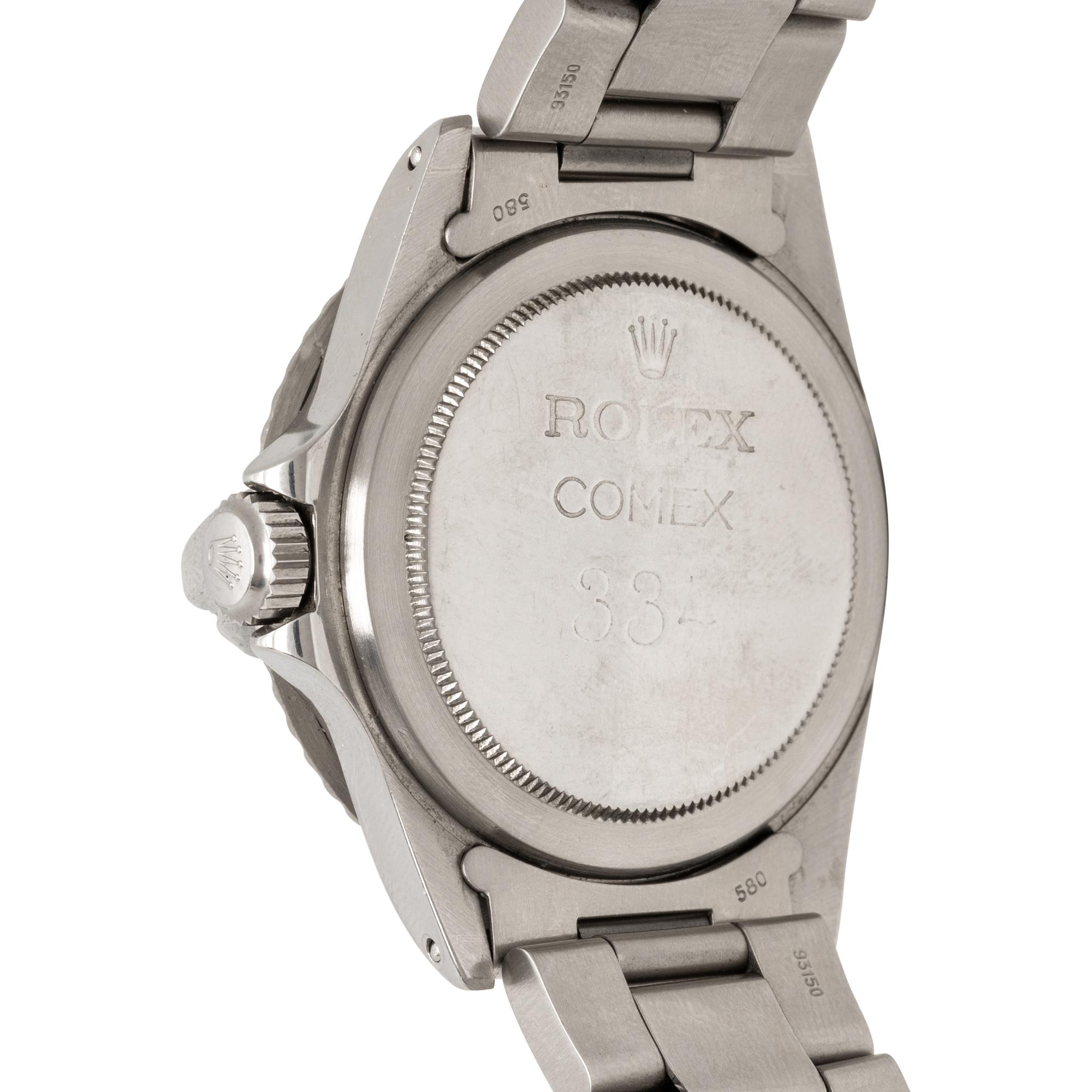 ROLEX, REF. 5514 STAINLESS STEEL 'COMEX SUBMARINER' WATCH