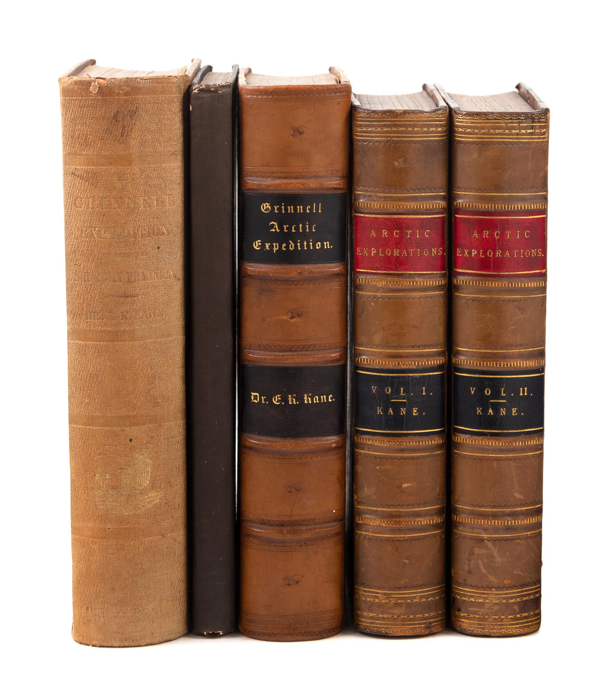 [GRINNELL EXPEDITION]. A group of 4 works, comprising: