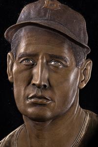 A Limited Edition Armand LaMontagne Ted Williams Bronze Sculpture,