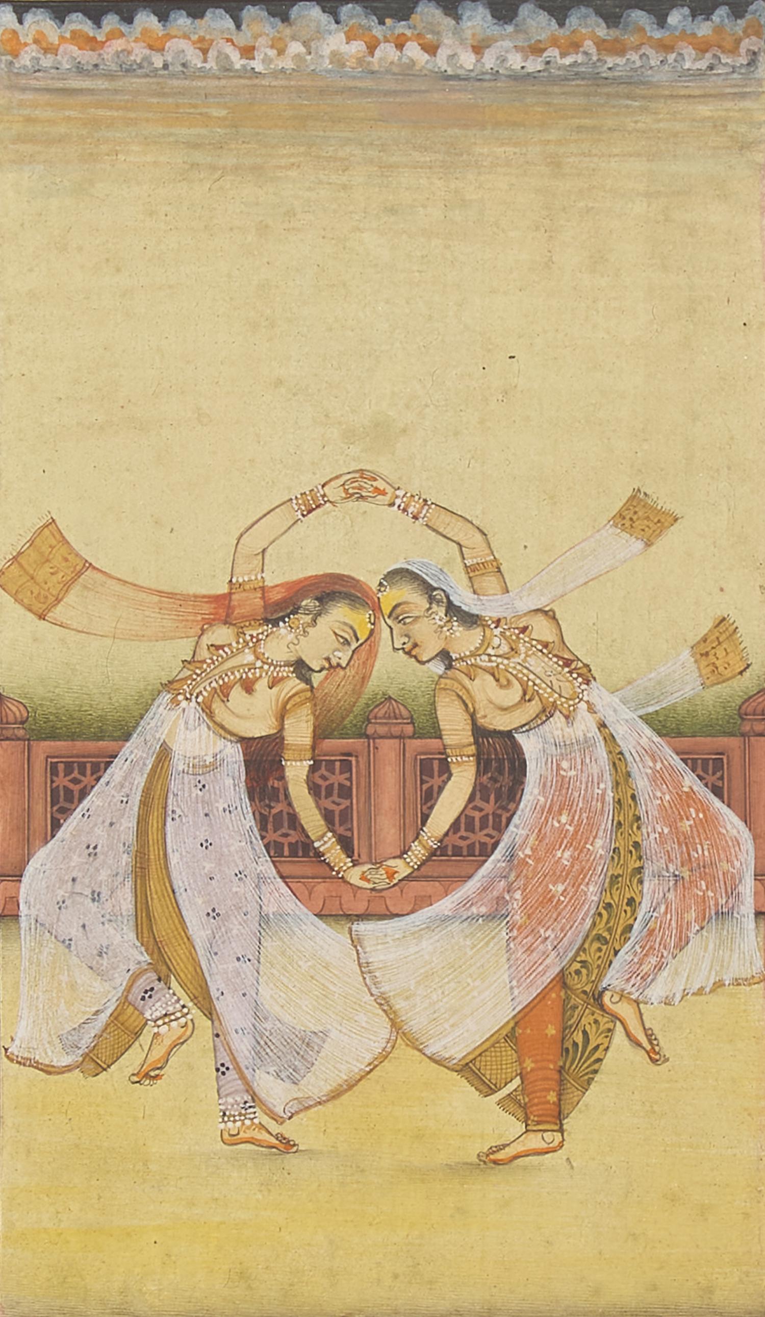 Two Indian Miniature Paintings