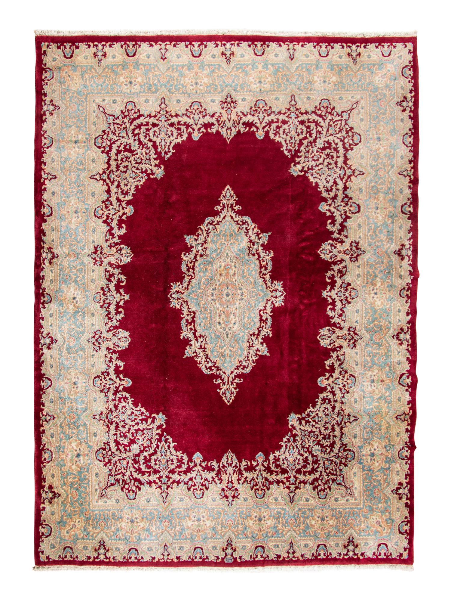 A Kirman Wool Rug
