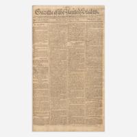 [Hamilton, Alexander, and Thomas Jefferson and George Washington, et al.] [Pacificus-Helvidius] 131 Issues of the Gazette of the United States