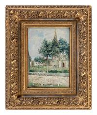 En Bretagne, l' église et le cimeti ère , 1877