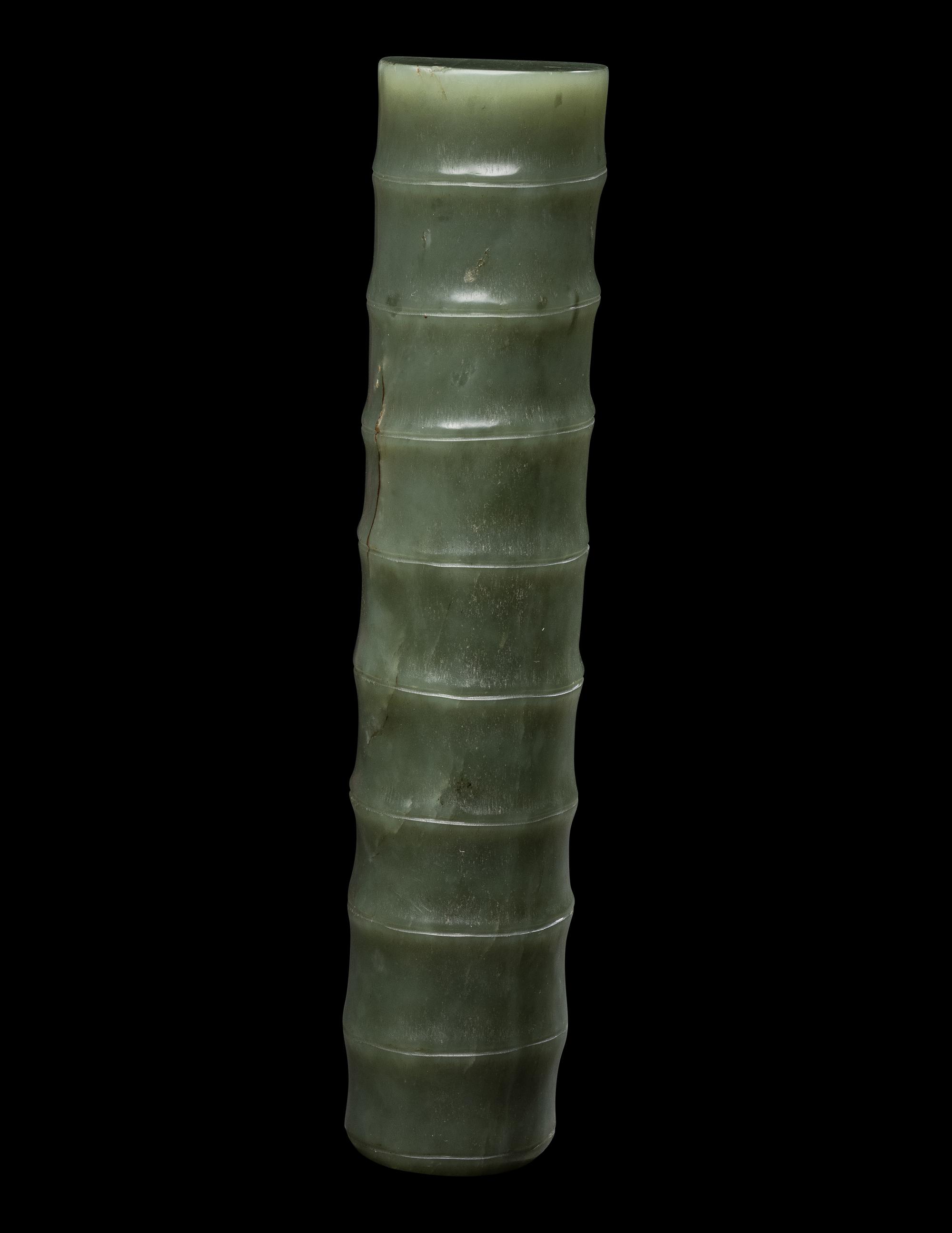 Three Chinese Jade Scholar's Objects