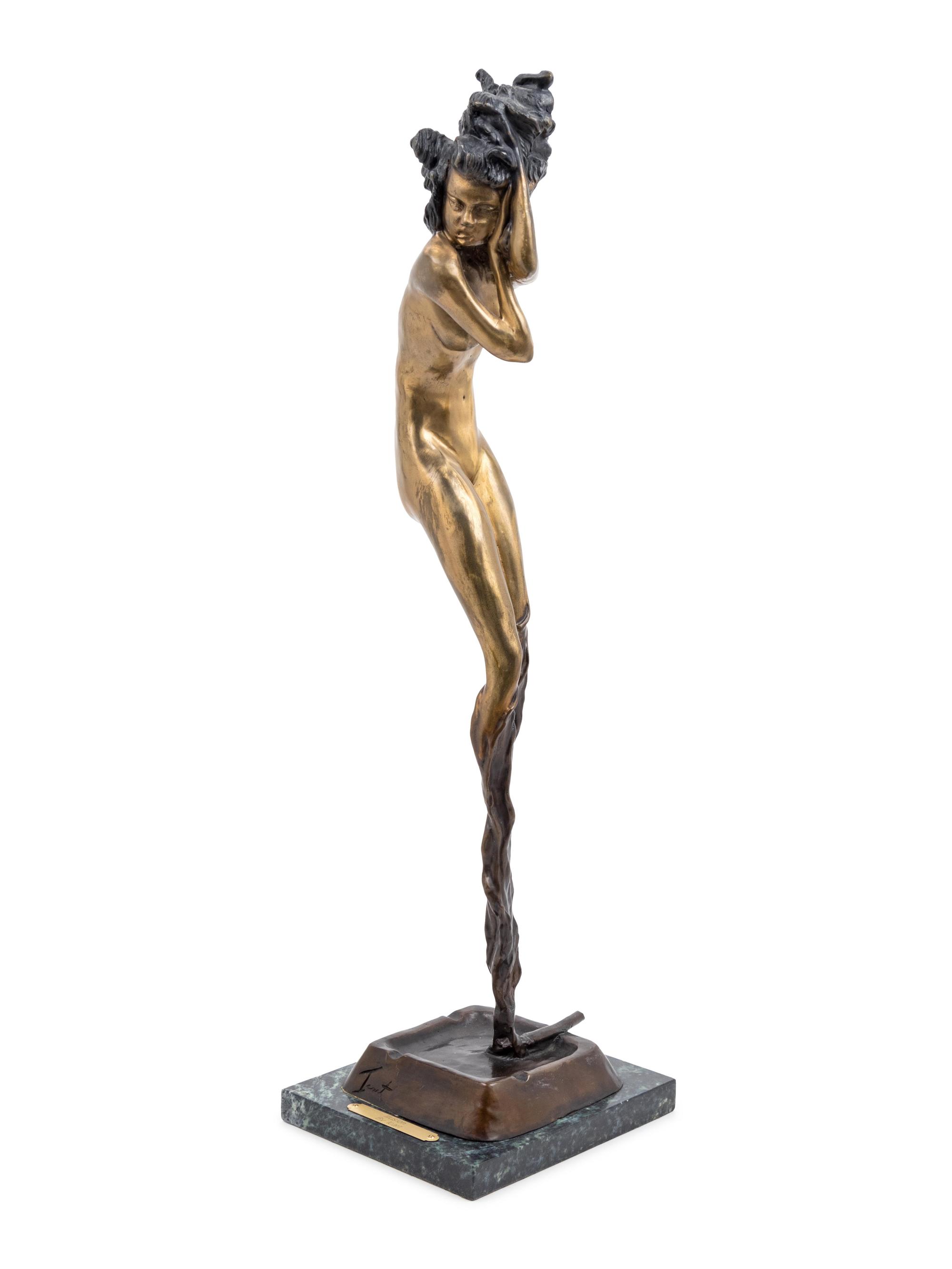 A Continental Cast Bronze Figure