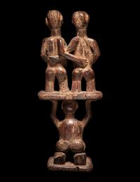 Two African Wood Figures