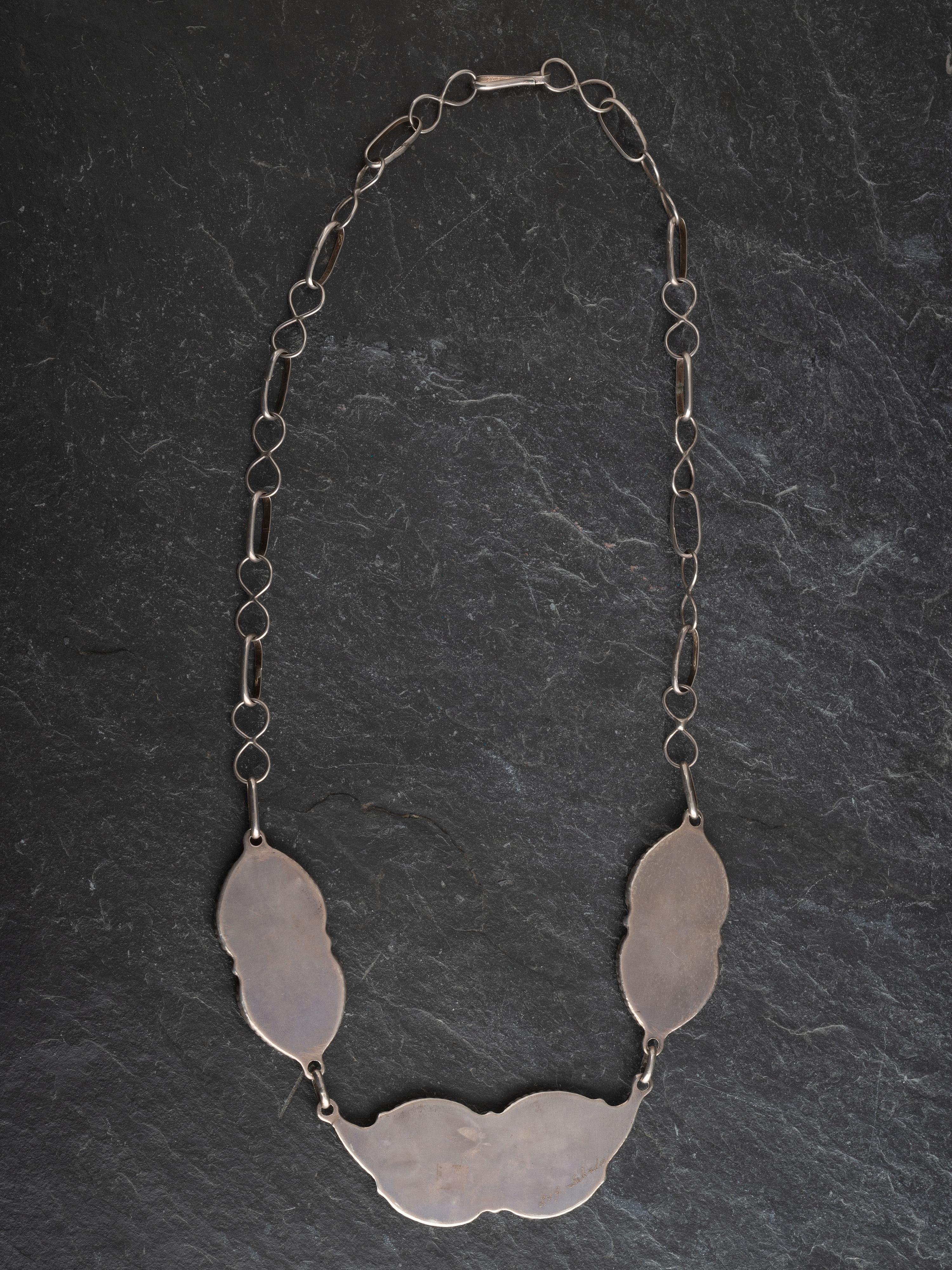 Zuni Channel Inlay Necklace, Cuff Bracelet, and Ring