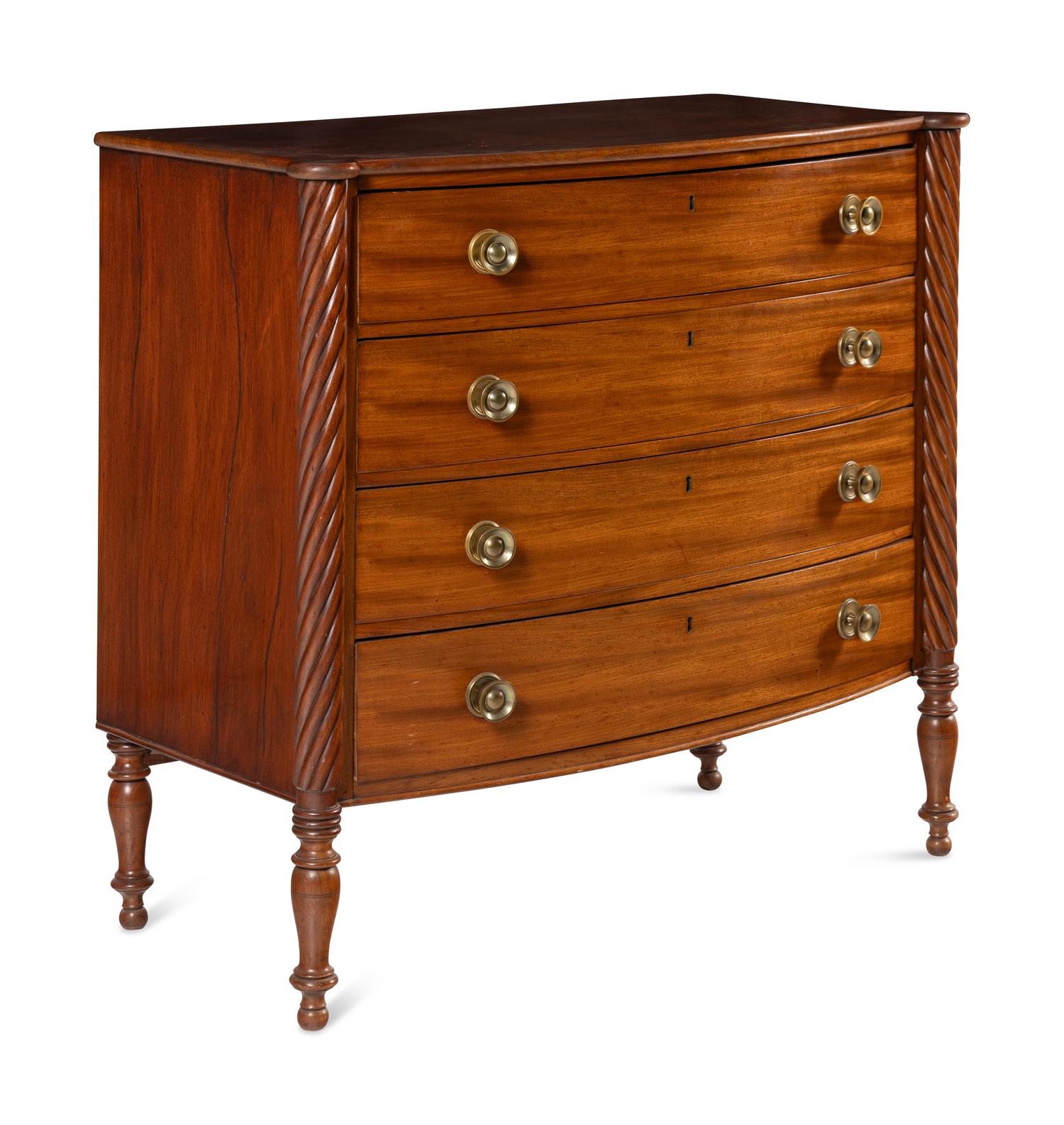 A Classical Mahogany Chest of Drawers