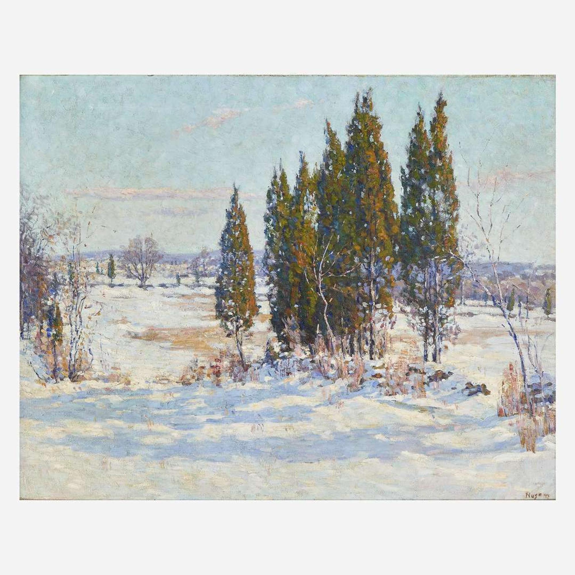 Roy Cleveland Nuse (American, 1885–1975) Winter Morning
