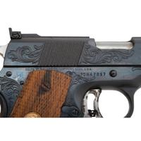 *1 of 2 Consecutively Numbered Colt Custom Shop Engraved Series 70 Gold Cup National Match Pistol in Factory Box
