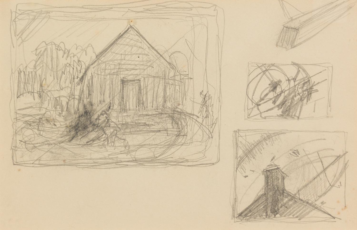 Walter Biggs, (American, 1886–1968), A Group of Six Sketches