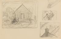Walter Biggs, (American, 1886–1968), A Group of Six Sketches