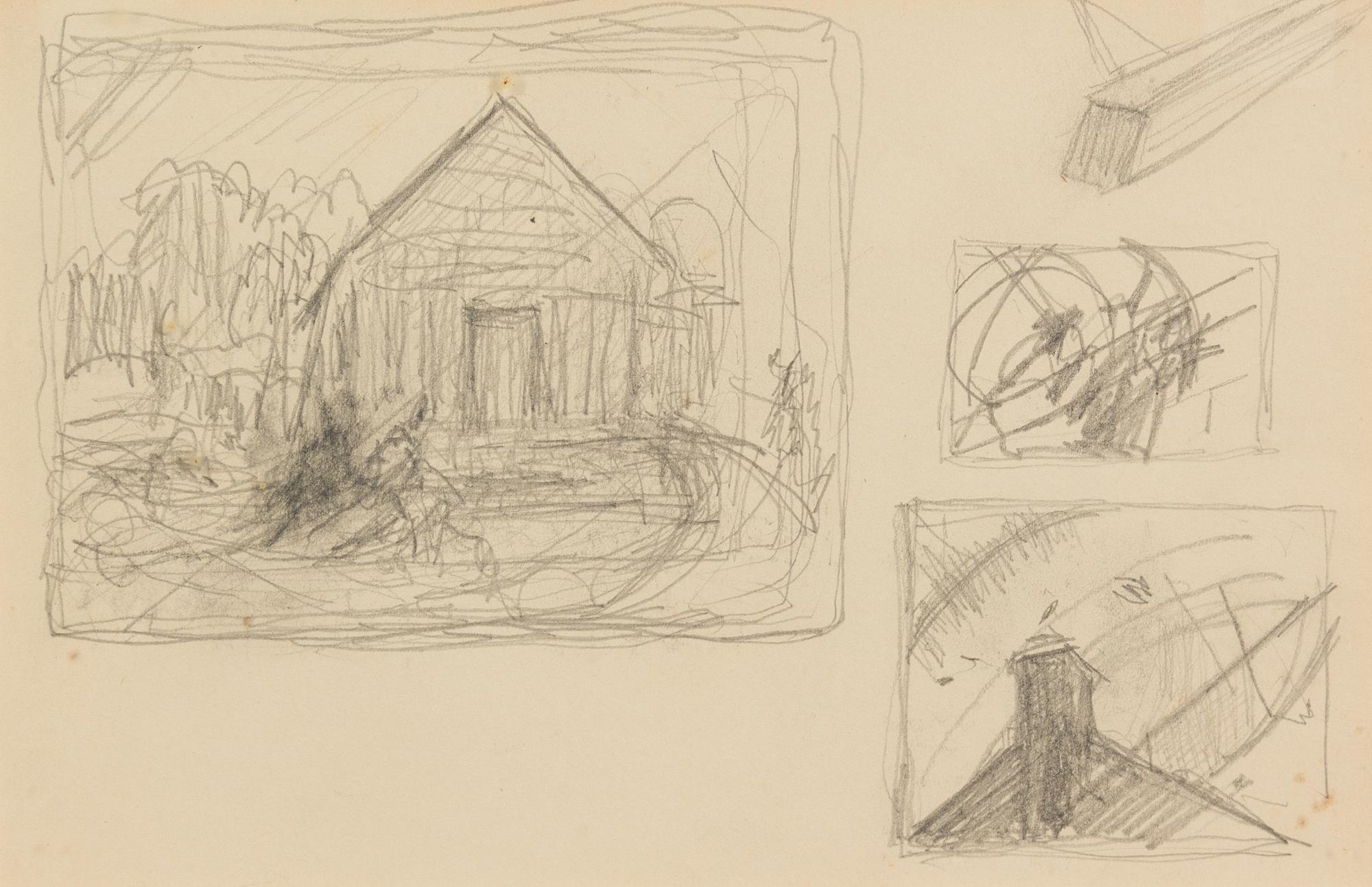 Walter Biggs, (American, 1886–1968), A Group of Six Sketches