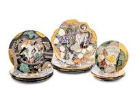 A Collection of Laney K. Oxman Ceramic Dinnerware Articles