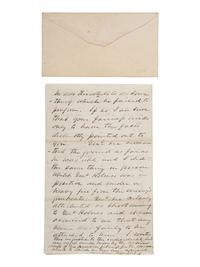 DAVIS, Jefferson (1808-1889). Autograph letter signed ("Jeffn. Davis") as Confederate States President, to Gen. Louis T. Wigfall. "Executive Mansion," Richmond, VA, 11 October 1862.