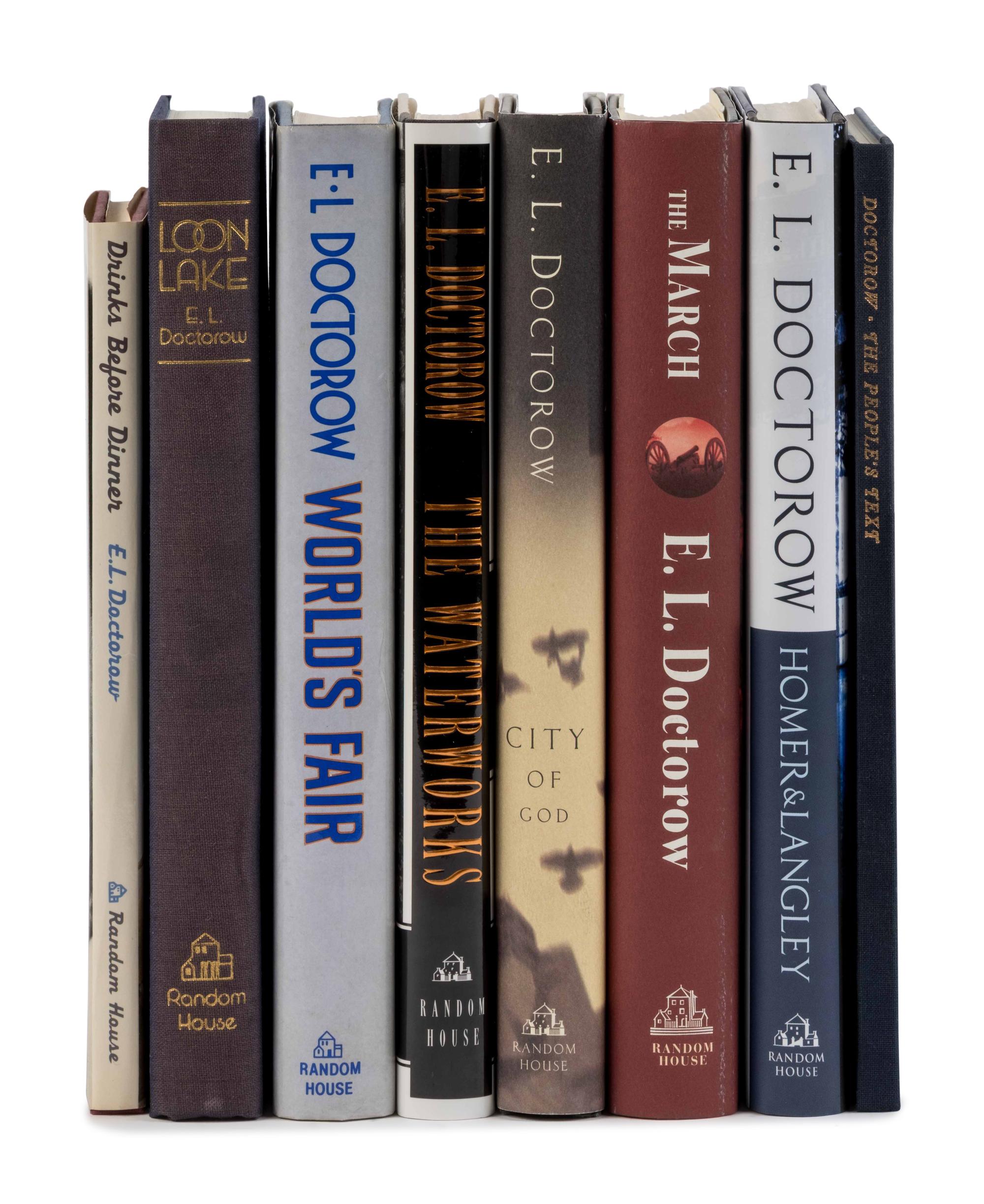 [Literature] Doctorow, E.L. Group of 8 First Editions