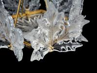 A Lalique Champs Elysées Six-Light Chandelier