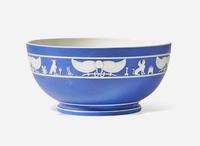 A Wedgwood Blue Dip Jasperware Bowl, UK, circa 1820