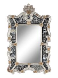 A Venetian Glass Mirror