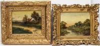 Edwin Cole, (British, b. 1868), River Scenes (two works)