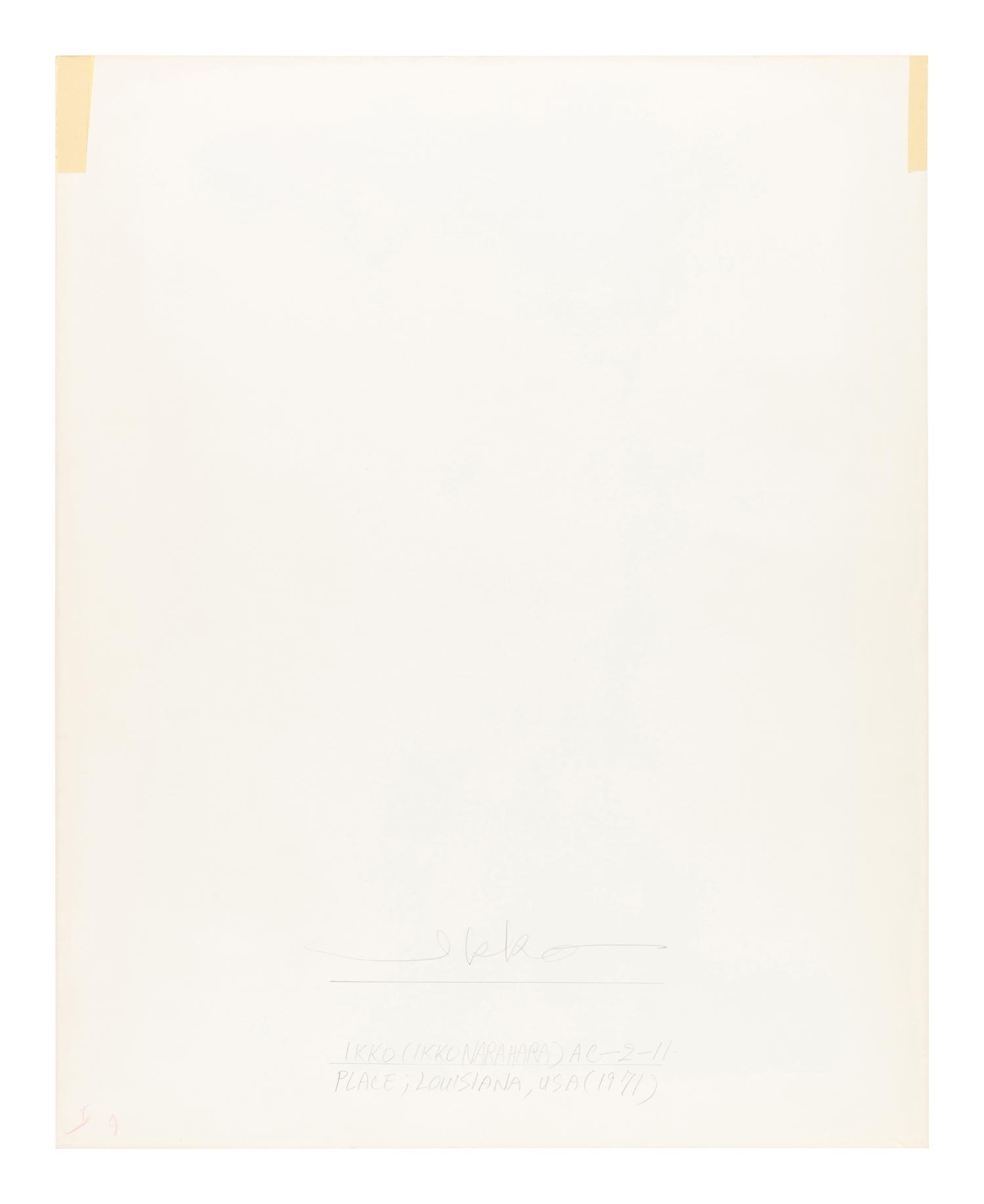 Ikko Narahara (1931-2020) Louisiana, 1971