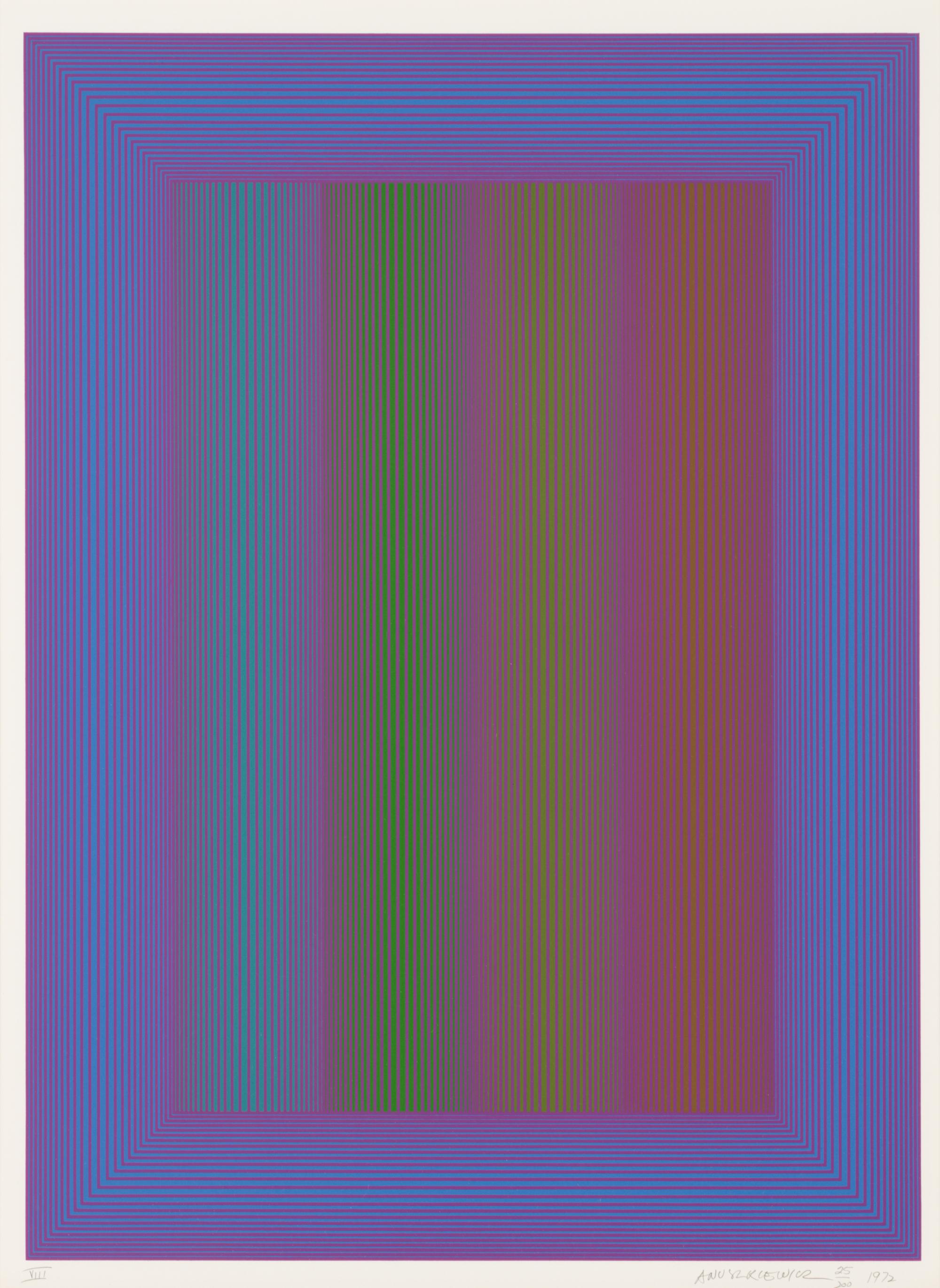 S equential VIII, 1972 (from the Sequential Portfolio)