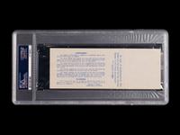 A 1971 Major League Baseball All-Star Game Ticket (PSA 5 EX),
