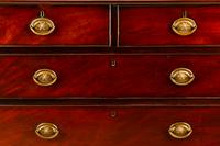 A George III Style Mahogany Chest of Drawers — 19TH CENTURY