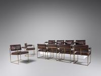 Set of Ten Dining Chairs Thayer Coggen, USA