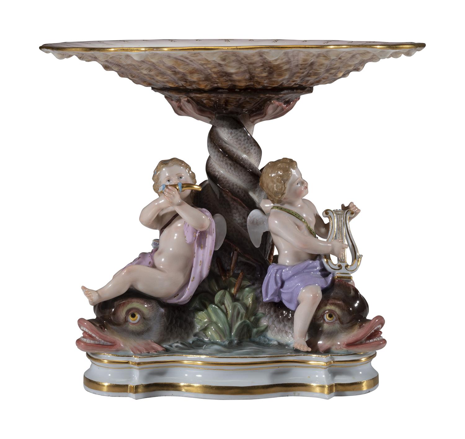 A Meissen Porcelain Tazza