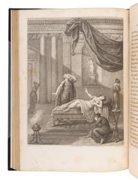 DRYDEN, John (1631-1700). The Fables of John Dryden, Ornamented with Engravings from the Pencil of… Lady Diana Beauclerc . London: T. Bensley, 1797.