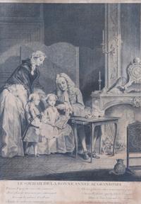 Six French Engravings of Royalty and Aristocracy Largest: 13 1/2 x 16 3/4 inches. — PRIMARILY 19TH CENTURY