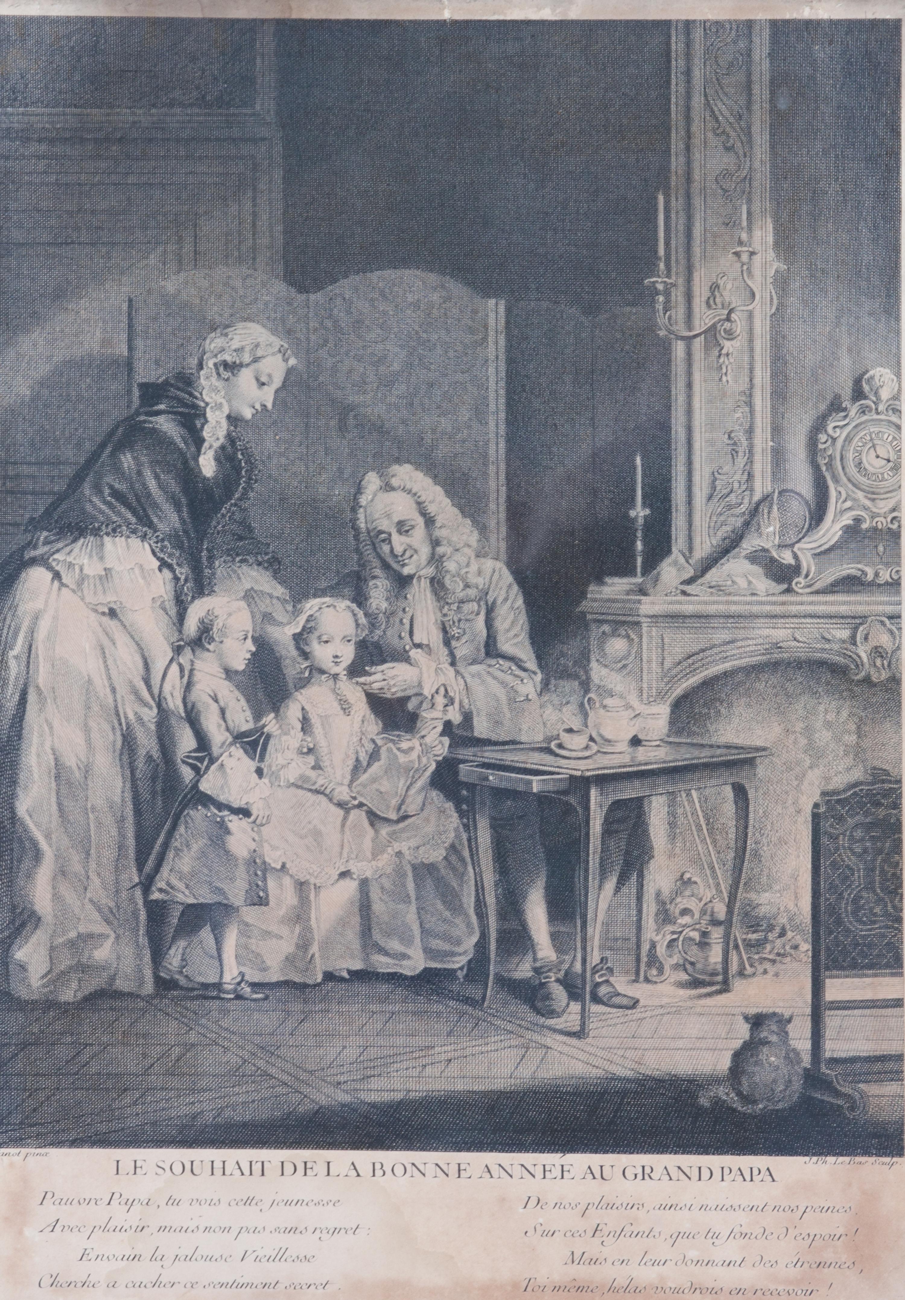 Six French Engravings of Royalty and Aristocracy Largest: 13 1/2 x 16 3/4 inches. — PRIMARILY 19TH CENTURY